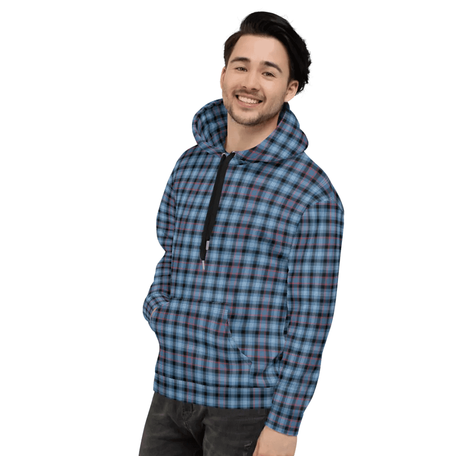 Fitzgerald Clan Tartan Hoodie product image (4)