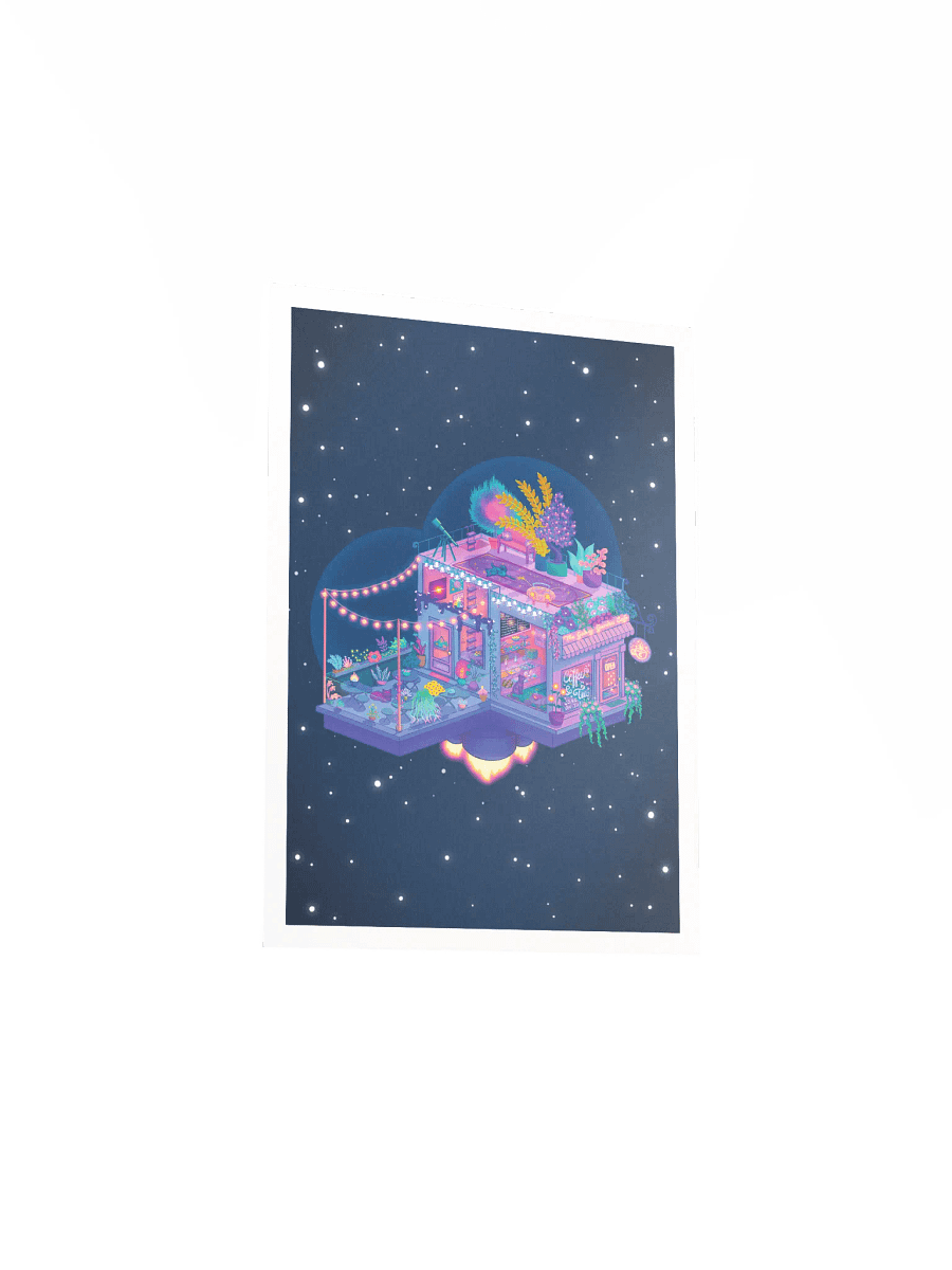 The Galaxy Garden Cafe - Print product image (3)