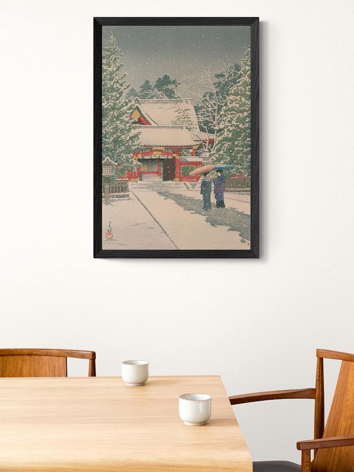 Snow at Hie Shrine - Kawase Hasui product image (1)