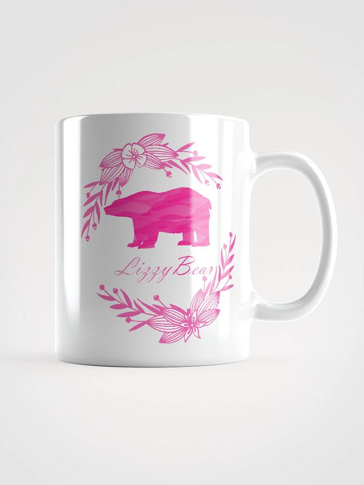 LizzyBear White Glossy Mugs product image (1)