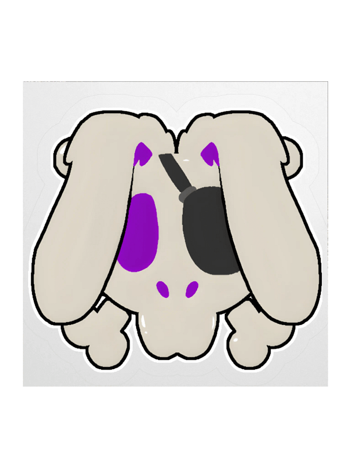 Skull and Crossbuns Sticker product image (1)