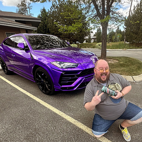 Feeling #blessed and achieving #dreams got that Lambo to the moon #crypto grinding baby yeah 

Ft some BLAST 

Photo by @aman...