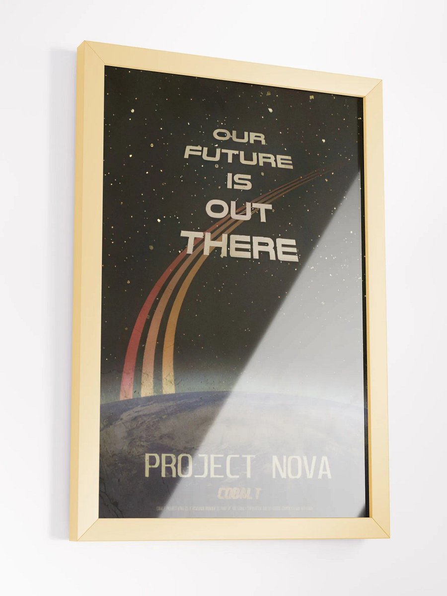 Cobalt Project Nova Framed Poster product image (15)