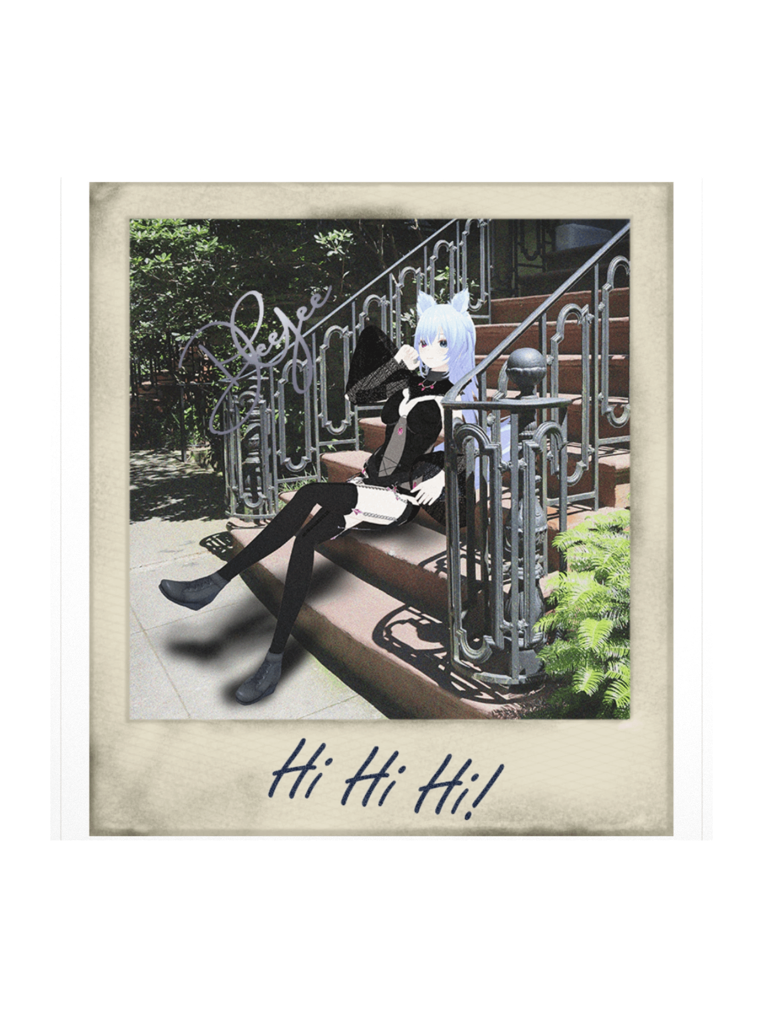 DG in the City Polaroid Stickers product image (1)