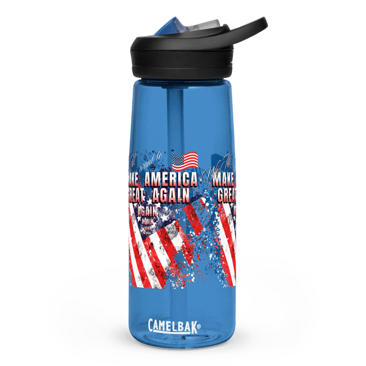 Patriotic Pride Sports Water Bottle for moms dads friends product image (1)
