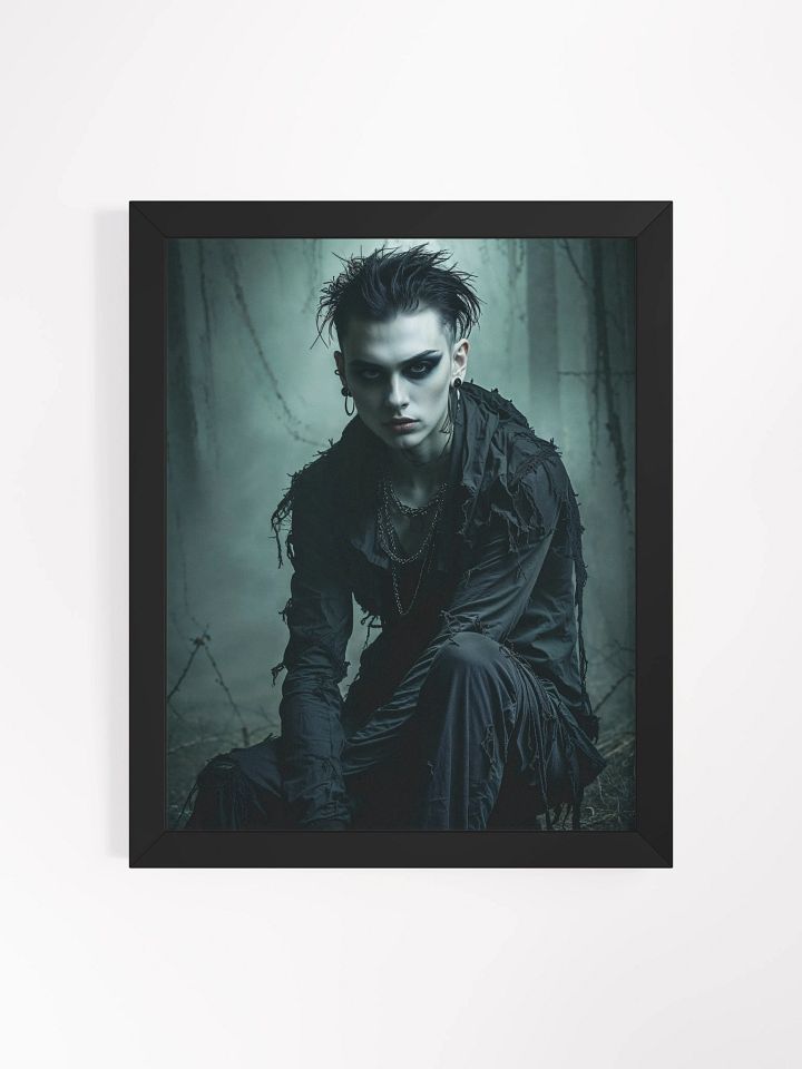Among the Ashen Pines Framed Print product image (1)