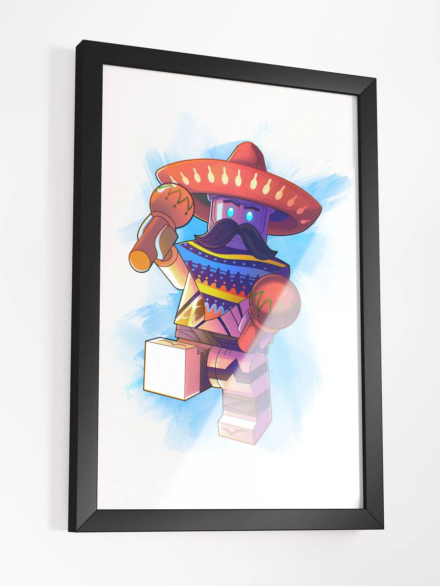 Titanium Taco Framed Matte Poster product image (6)
