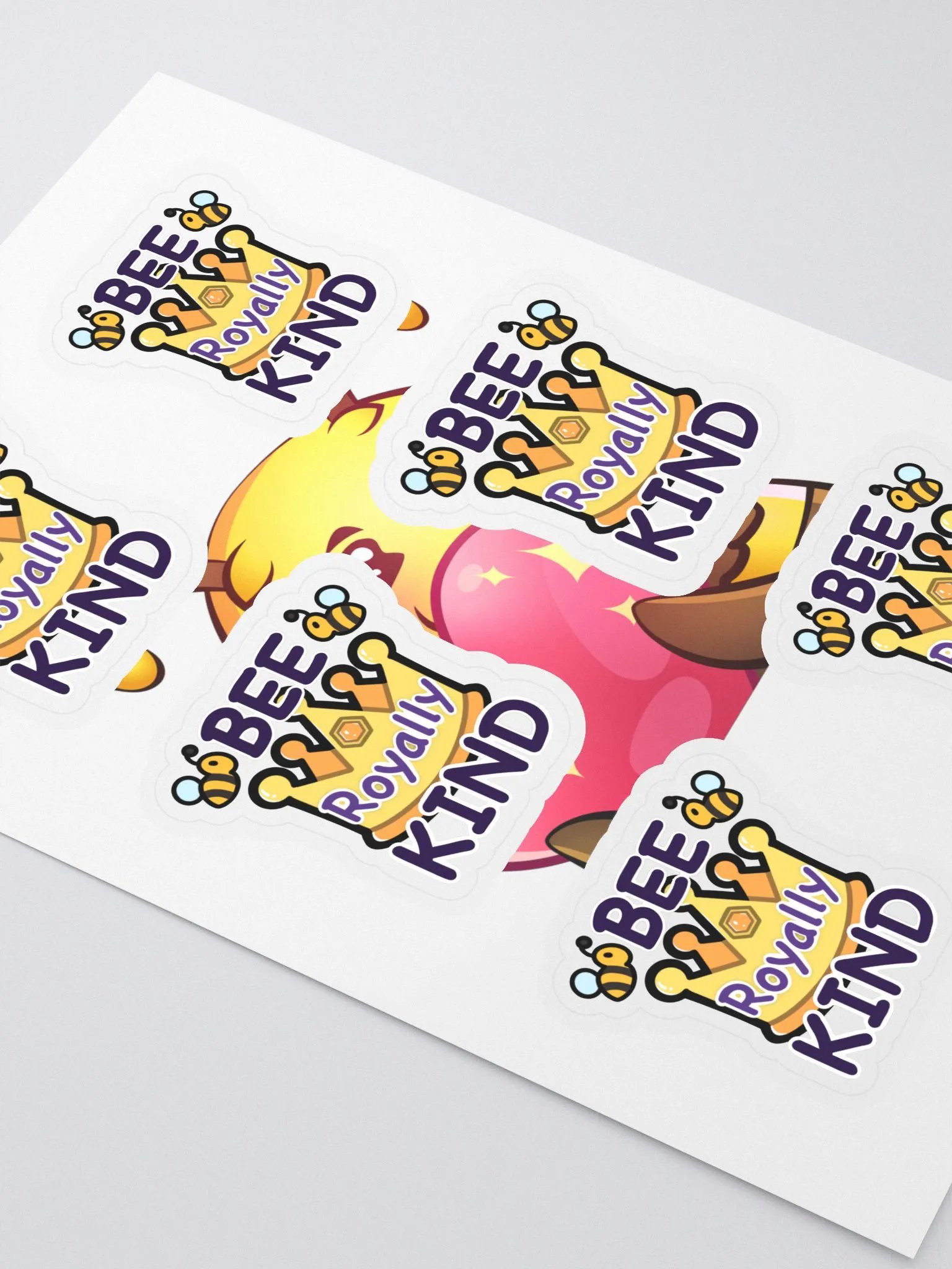 Be Royally Kind Bees stickers product image (2)