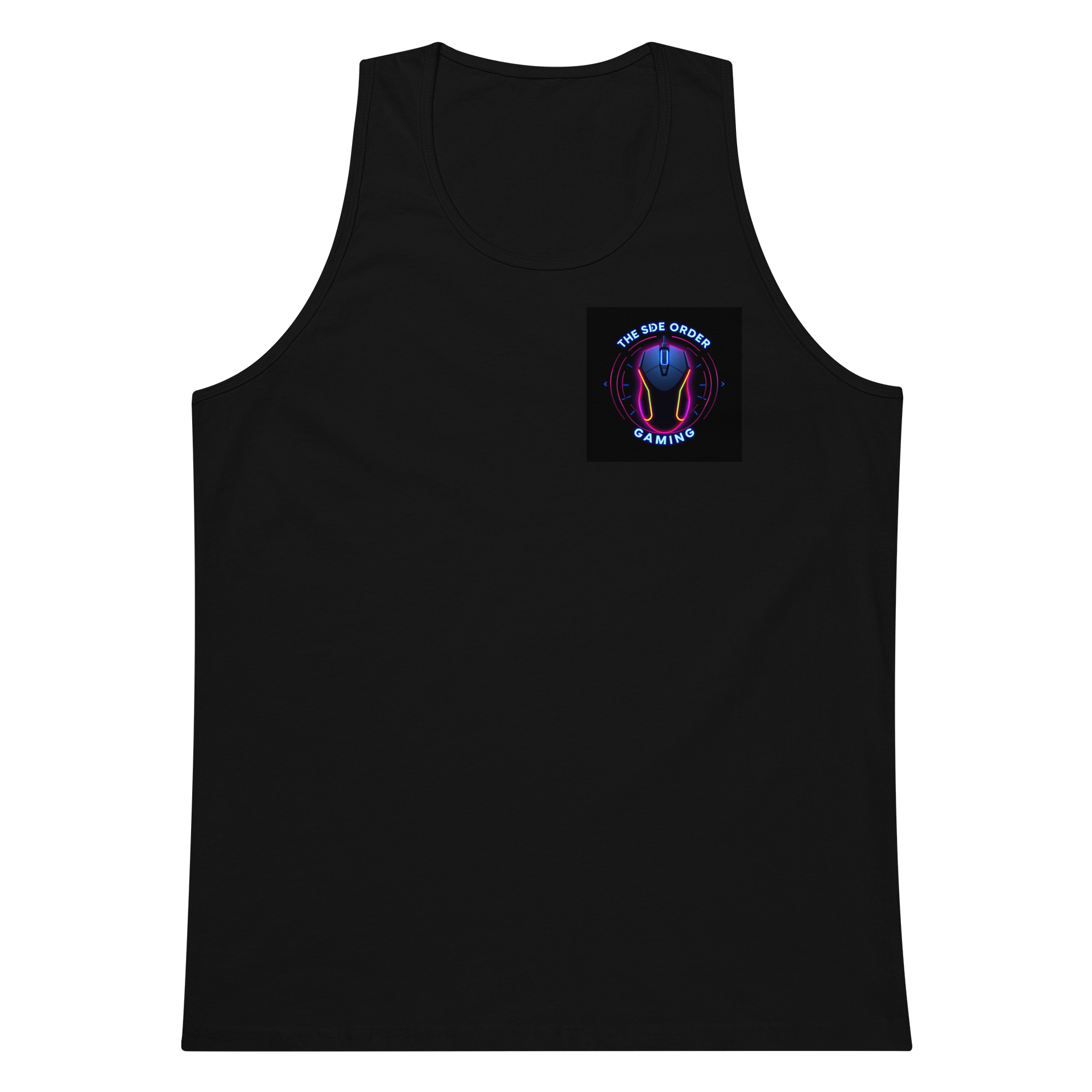 Neon Gaming Mouse Design Tank Top product image (5)