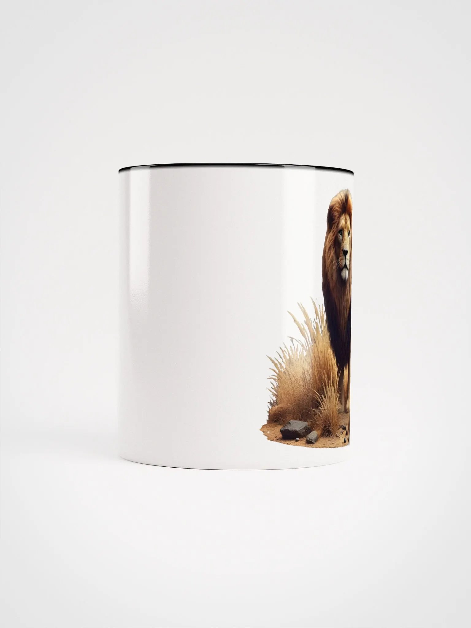 Majestic Lion Ceramic Mug. product image (4)