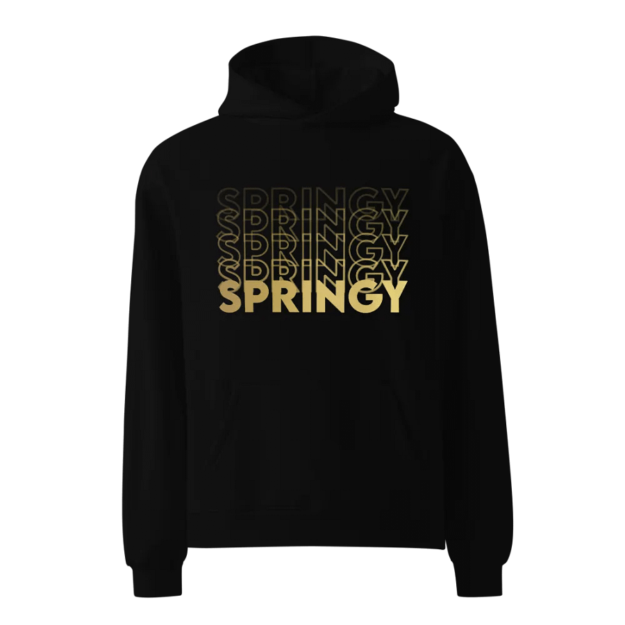 GOLD Premium SPRINGY Hoodie (LIMITED EDITION) product image (3)