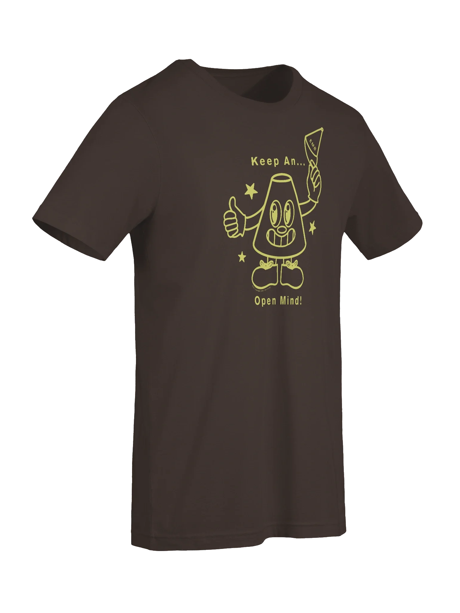 Keep An... Open Mind! Yellow on Brown & Vintage Black product image (8)