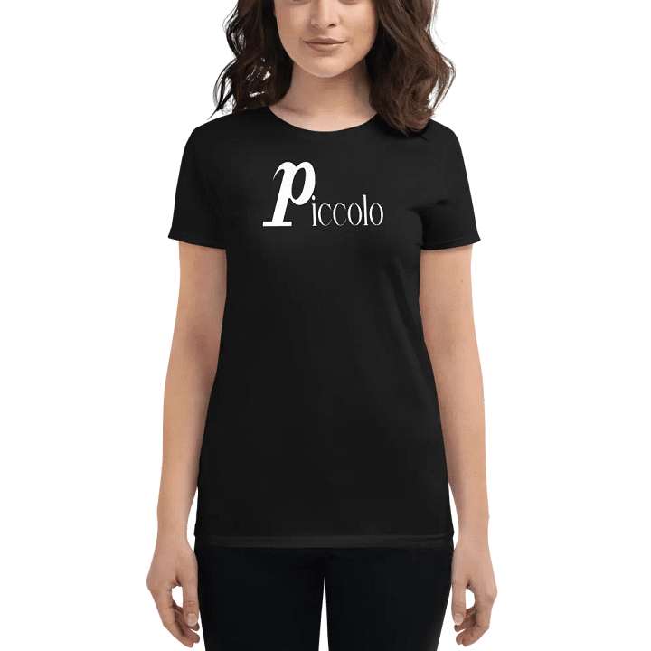 Forte Flute White Letters- Piccolo – Women’s Fit product image (2)