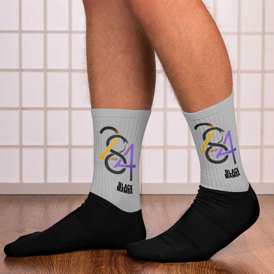King Kobe | Grey/Black socks product image (12)