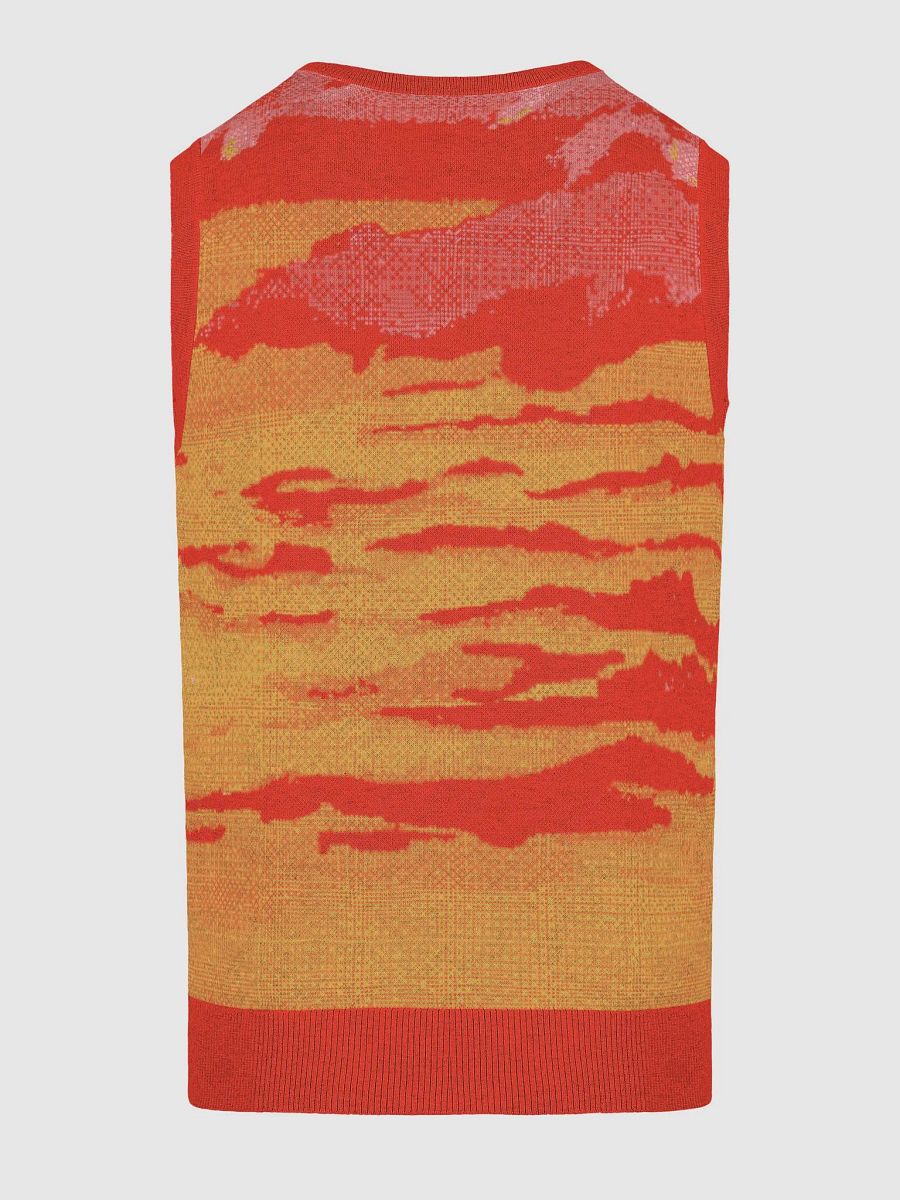 Sunset Serenity V-neck Sweater product image (4)
