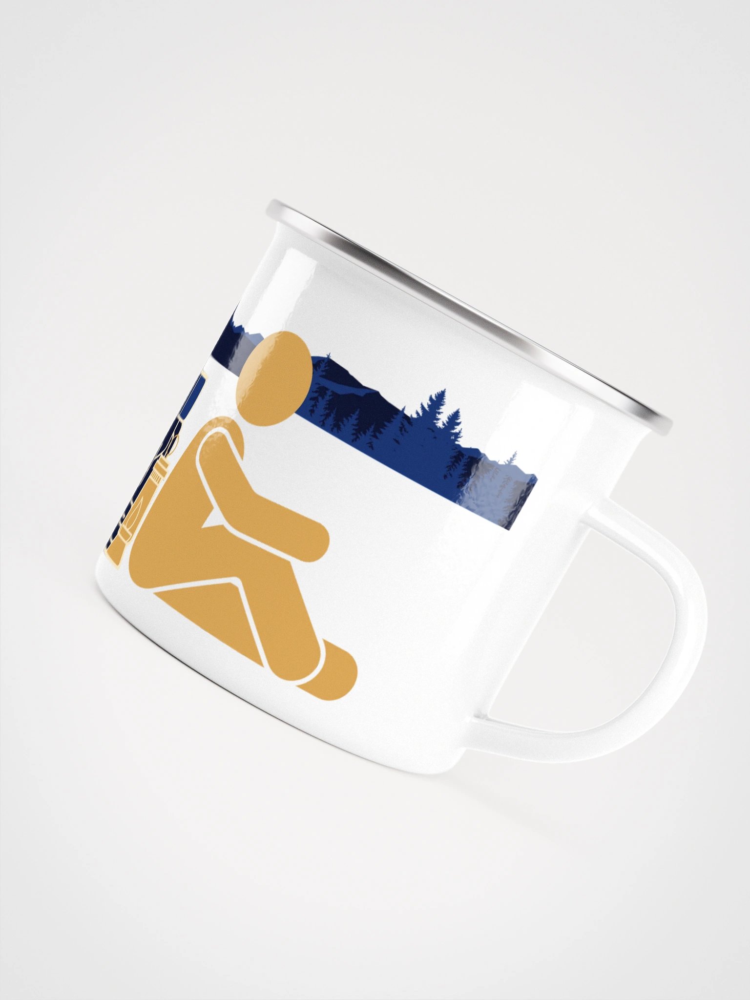 I'd Rather Be Enamel Mug product image (5)