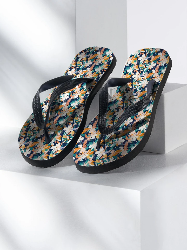 Blooming Bliss Sublimation Flip-Flops product image (1)