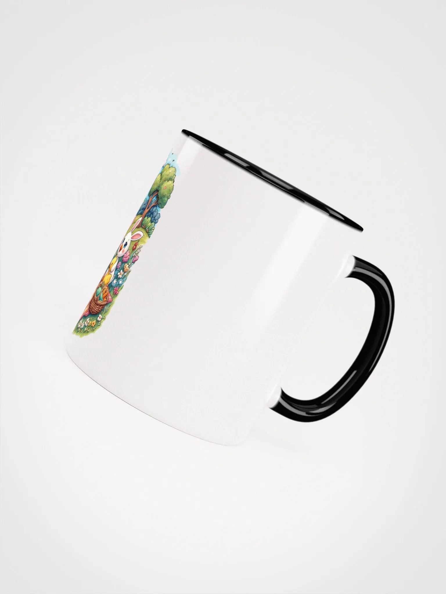 Whimsical Baby Animal Picnic Friends Ceramic Mug product image (46)