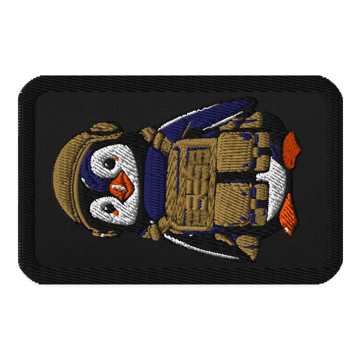 Tactical Penguin Embroidered Patch product image (1)