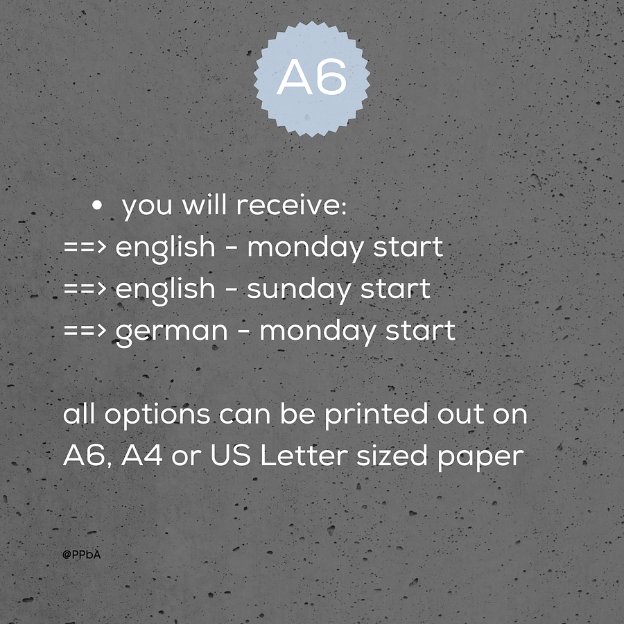 future log with note pages - A6 - 2025-26 product image (4)