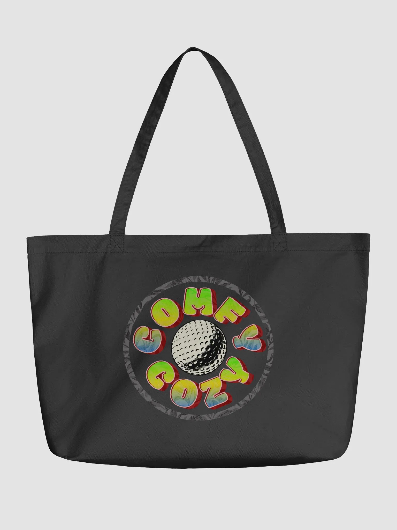 Comfy Cozy Golf Playful Ball Tote Bag product image (2)