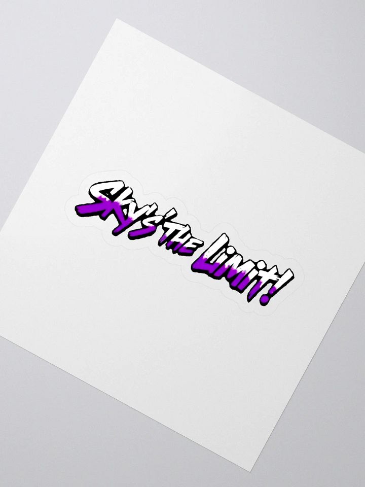 Sky's the Limit! Kiss Cut Stickers product image (2)