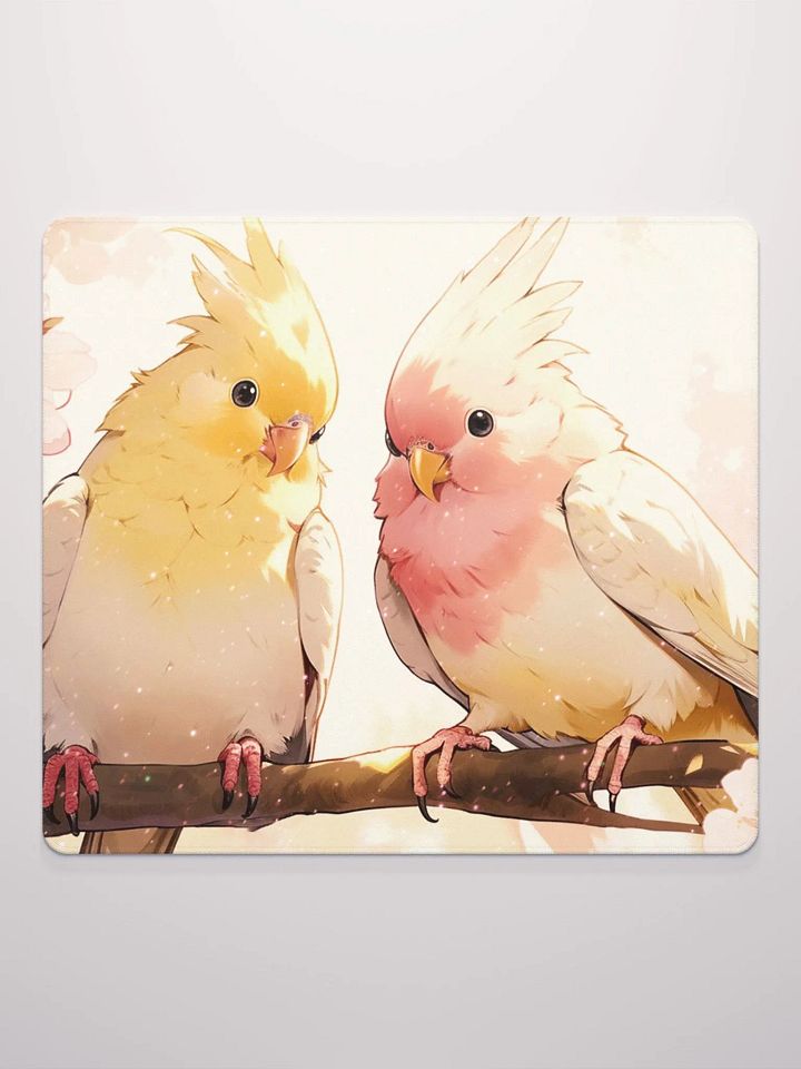 Tapis de souris Cherry Blossom Cockatiel product image (2)