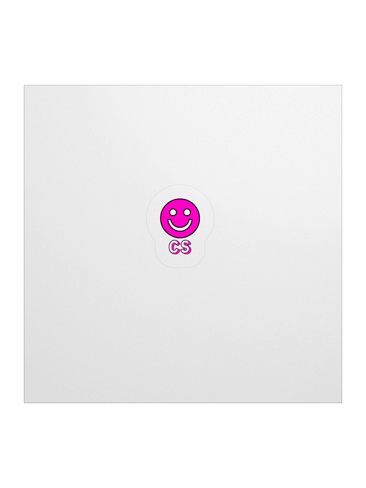 CS Smiley Sticker product image (1)