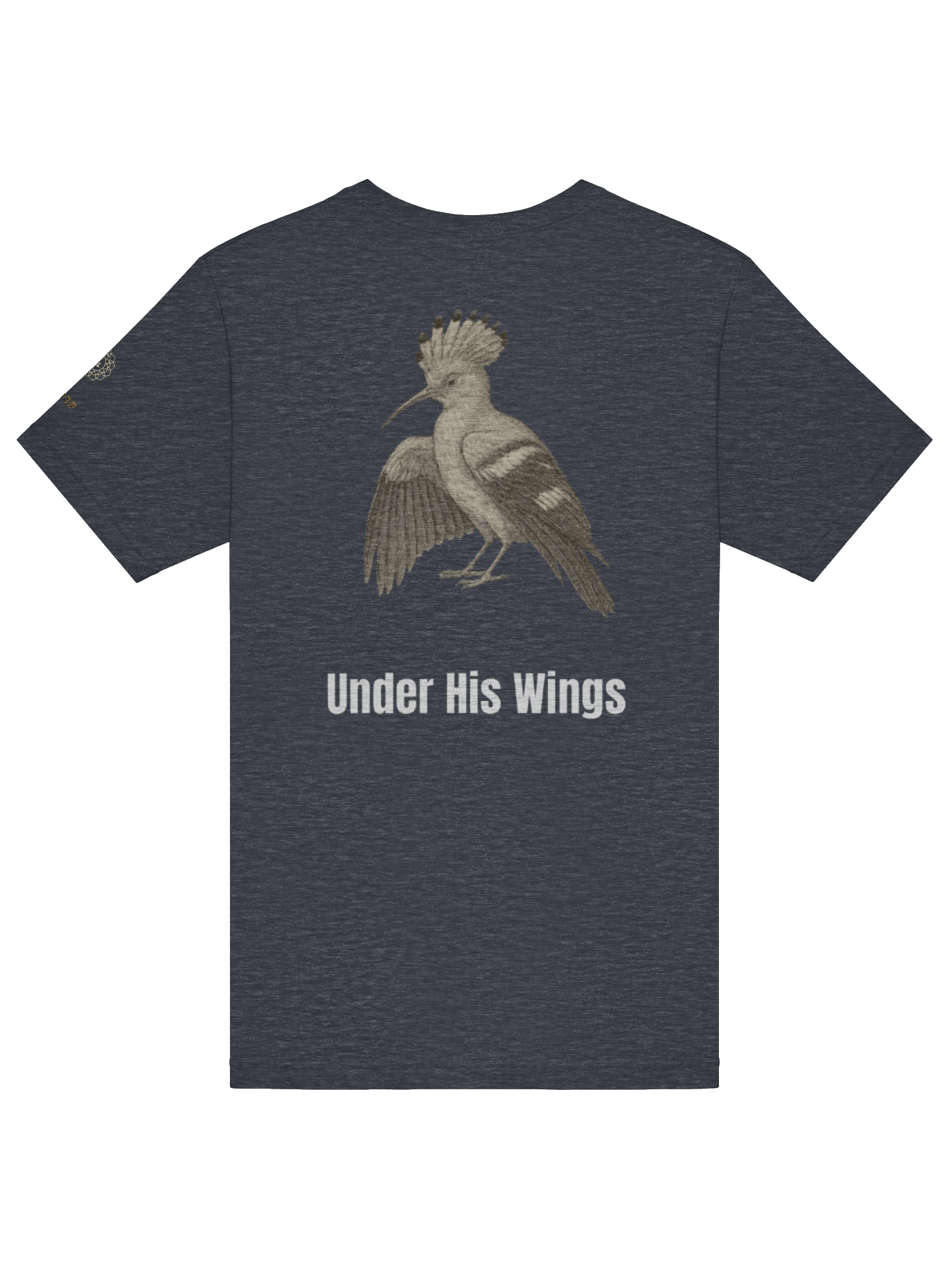 Under His Wings Feather T-Shirt | Christian Wellness Apparel product image (7)
