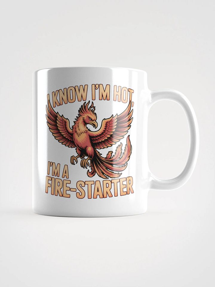 I know I'm Hot Phoenix Human Design Manifestor Mug product image (3)