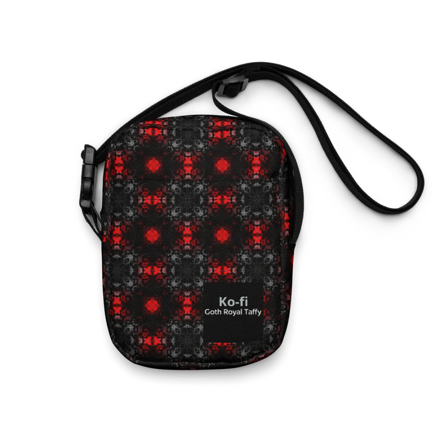 Goth Signature Patterned Crossbody Bag | Goth Royal Taffy | Ko-fi product image (8)