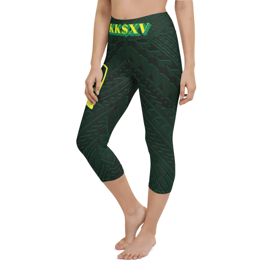 Tatau Korero Tiki Yoga Capri Leggings product image (12)