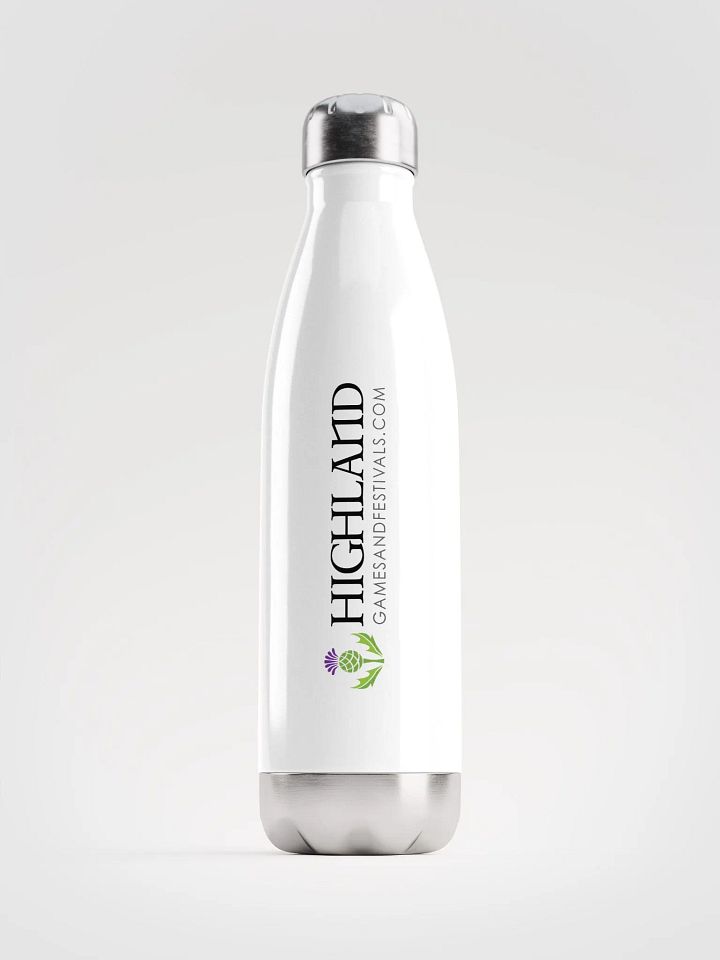 HGAF Logo Stainless Steel Water Bottle product image (1)