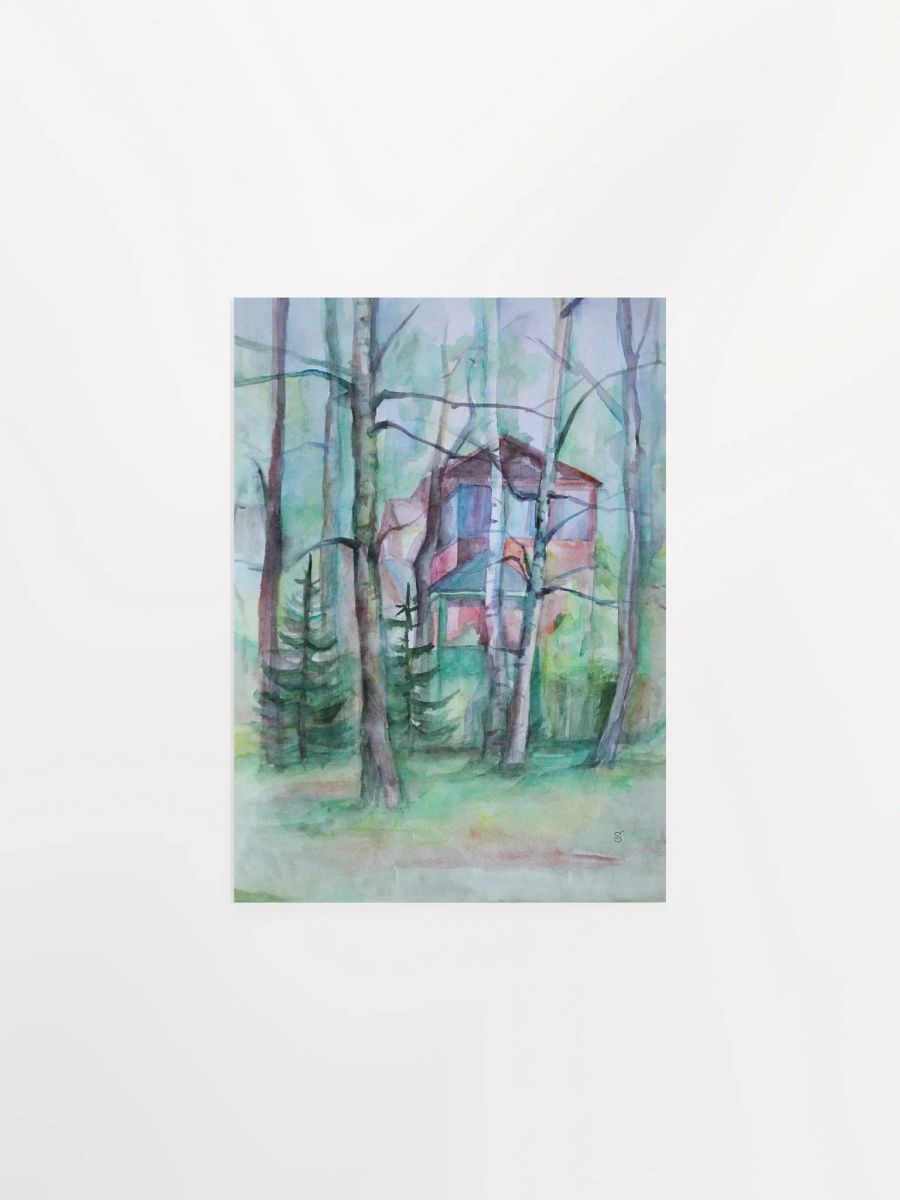 Vibrant Matte Poster Prints - Dacha House product image (2)