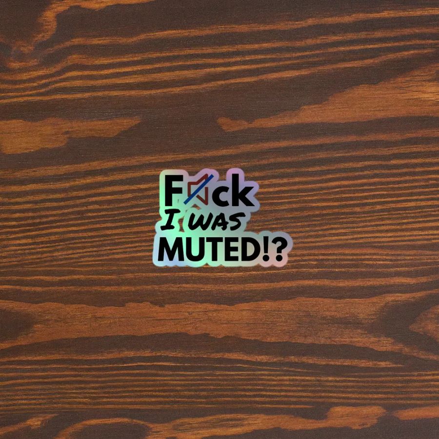 F*ck, I was muted product image (3)