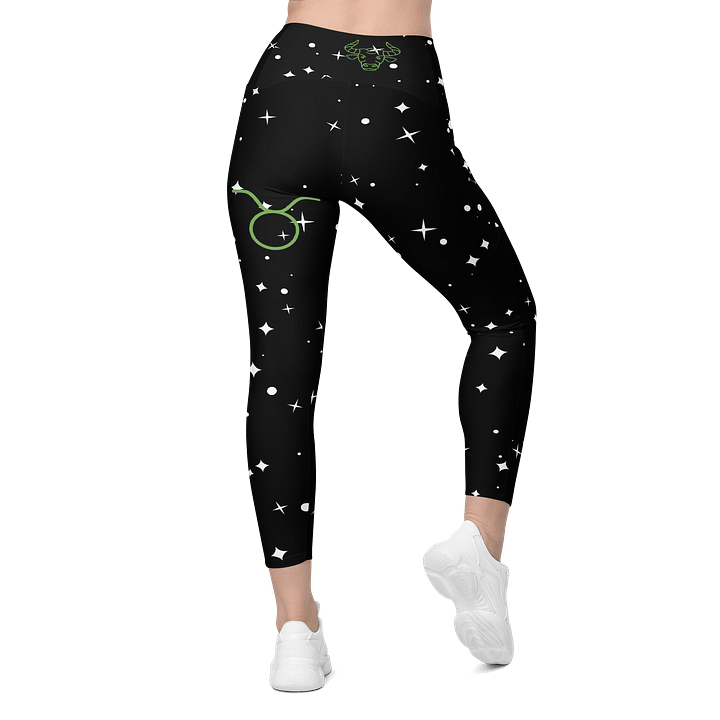 Cosmic Taurus All-Over Leggings product image (2)