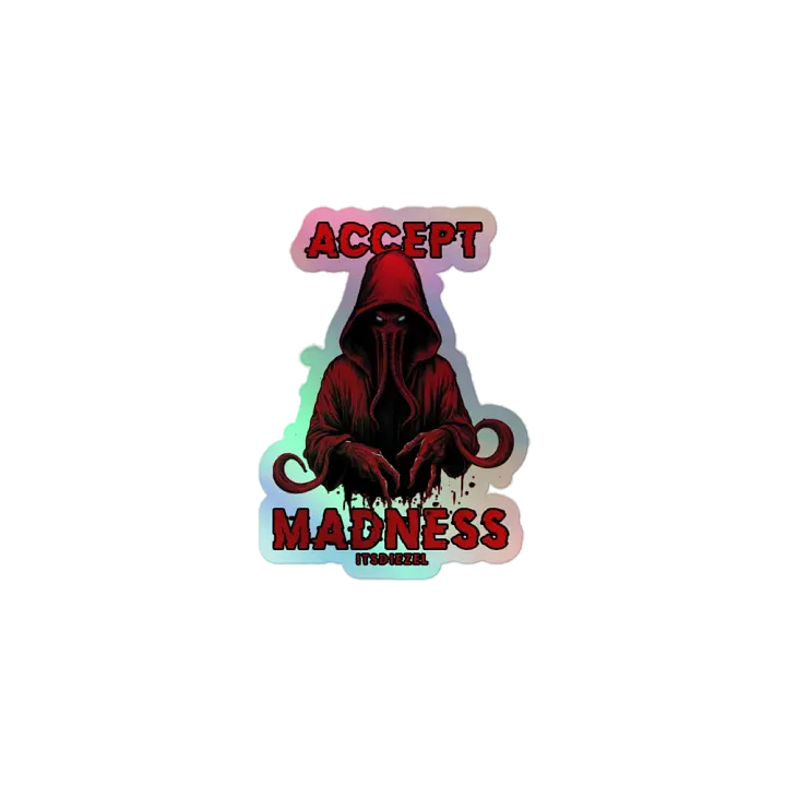 Accept Madness Sticker product image (1)