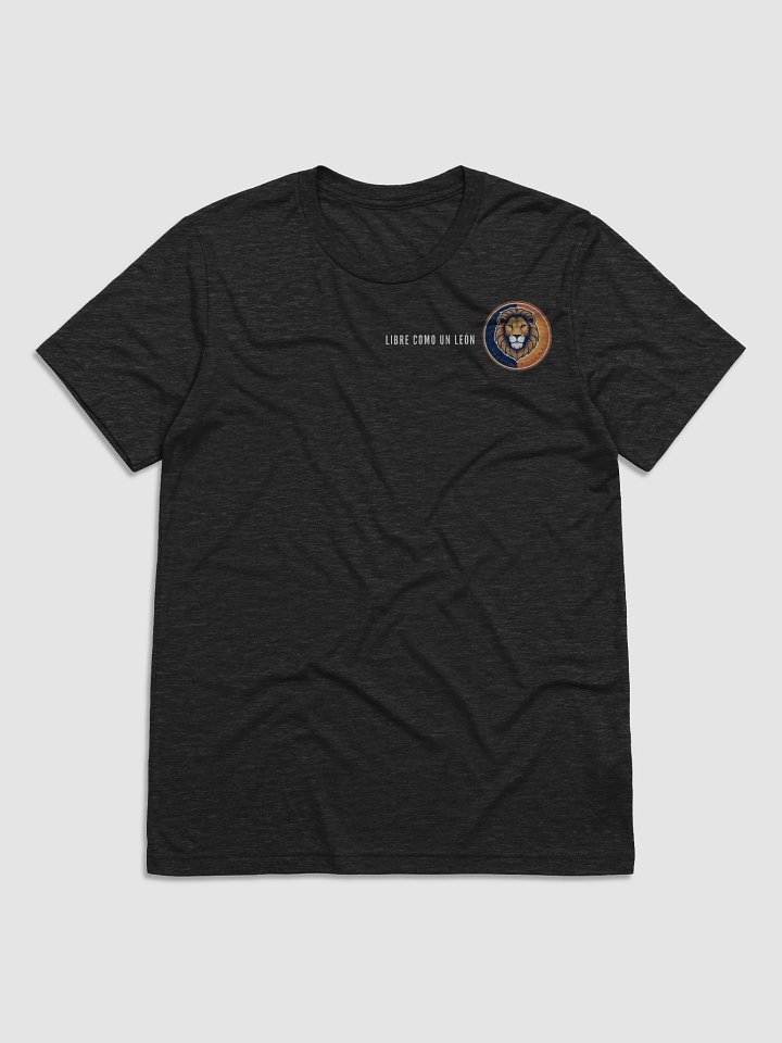 Camiseta de manga corta Triblend | Libre como un león product image (1)
