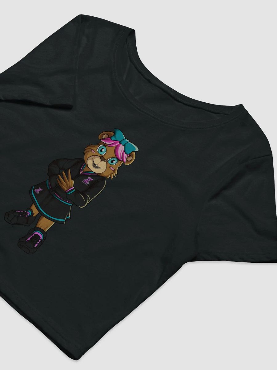 Standing Girl Bear Bella+Canvas Women's Crop Tee product image (3)