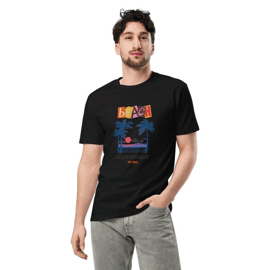 Tropical Paradise Sunset T-Shirt product image (4)