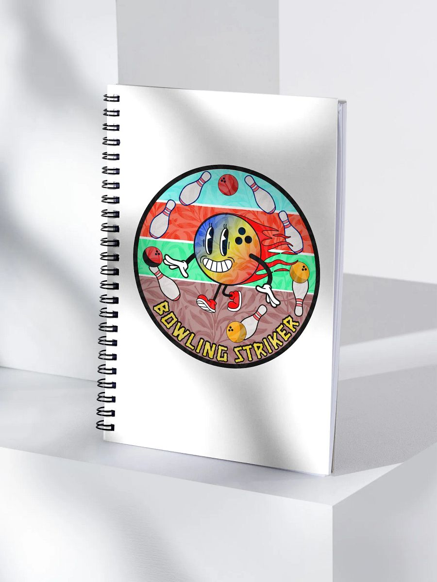 Bowling Striker Your Creativity Notebook product image (1)