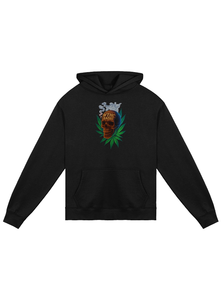 Mystical Skull Green Leaf Hoodie product image (5)