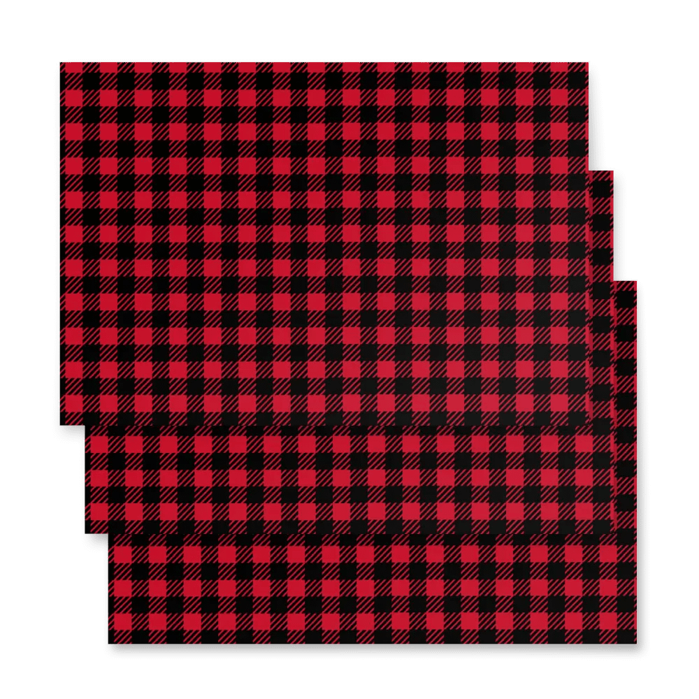 Buffalo Plaid Wrapping Paper Set product image (4)