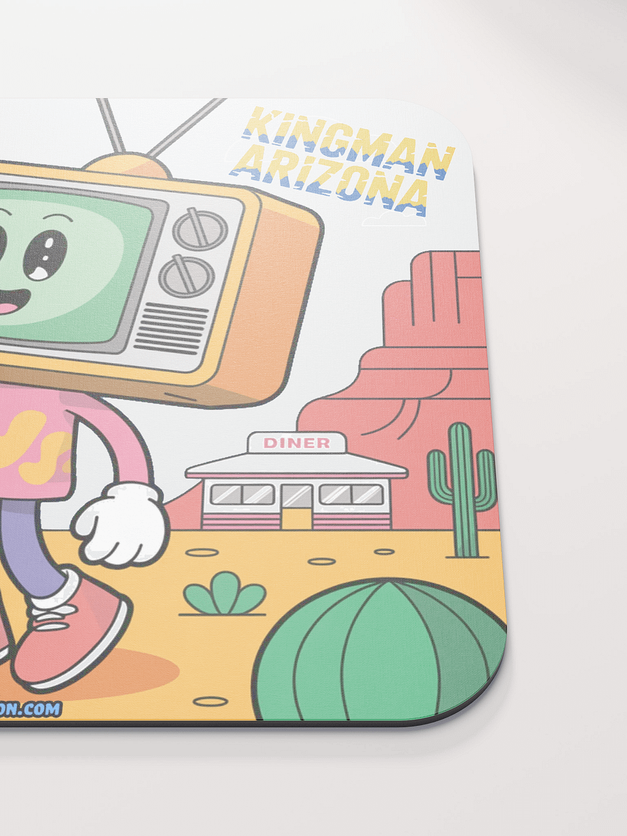 Whimsical TV Head Mouse Pad product image (5)