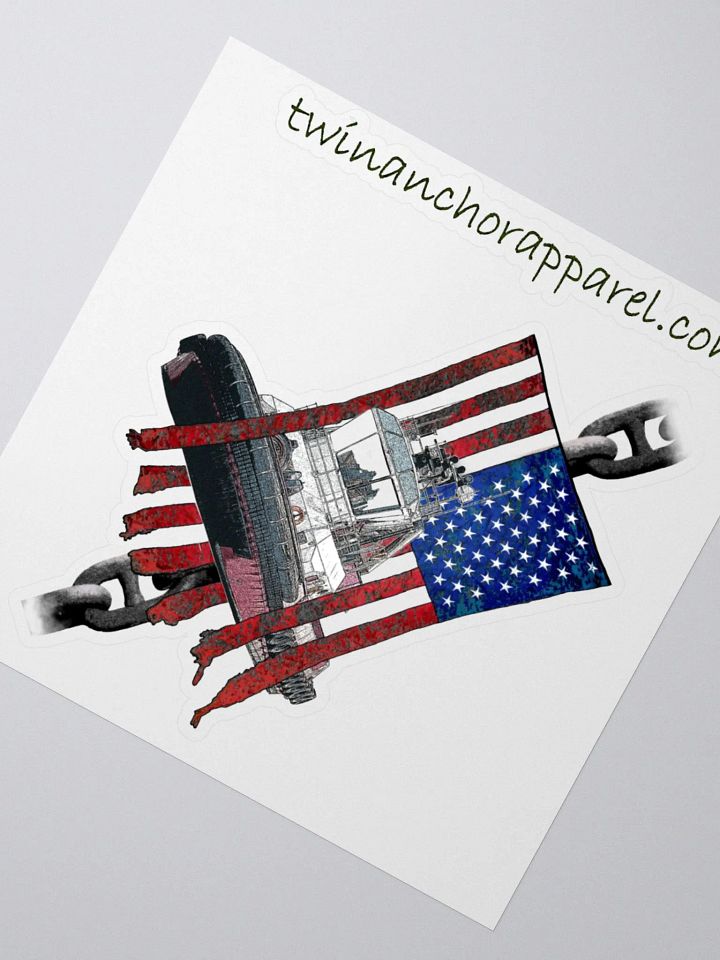 chain Athena Tug & CE Flage Kiss Cut Stickers product image (8)