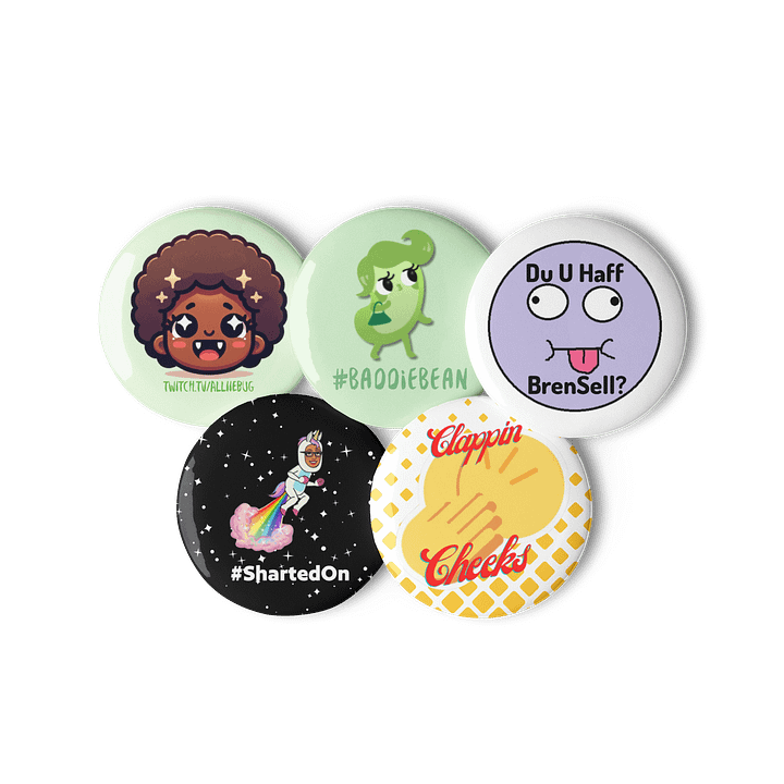 BugSquad Button 5 Pack product image (3)