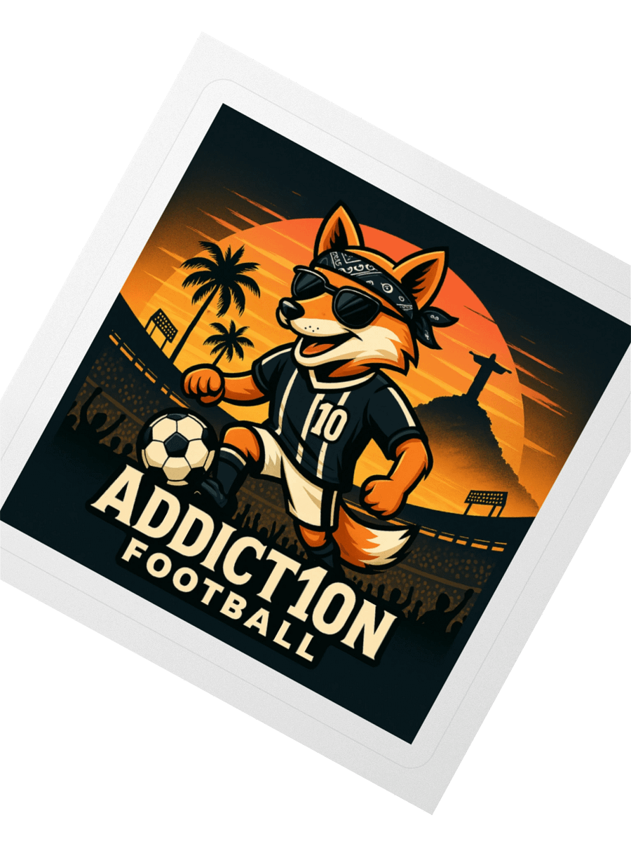 Addiction Football Logo Sticker product image (6)