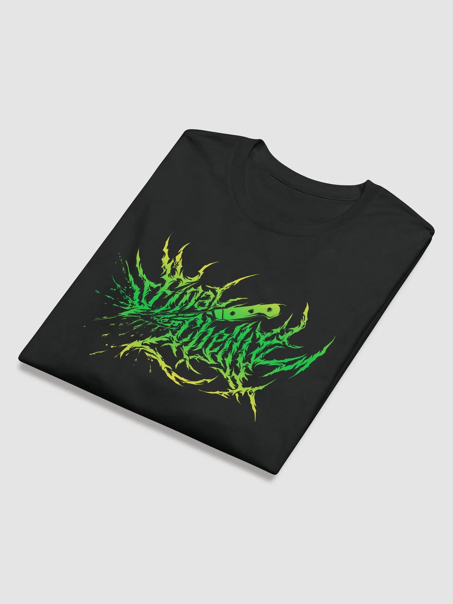 Keep It Metal Green Logo Premium Fitted Printed Long Sleeve product image (5)