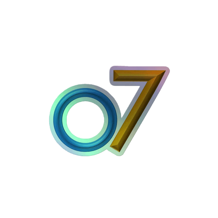 o7 holo sticker product image (2)