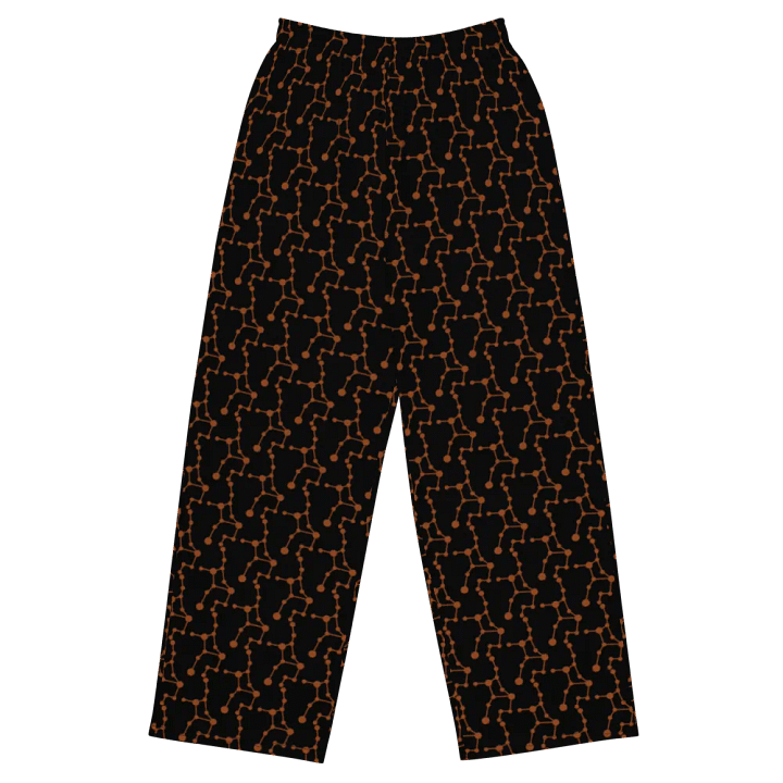 Honeycomb virgo Wide-Leg Pants product image (1)